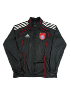 (M-L) Vintage Adidas FC Bayern Trainingsjacke in schwarz