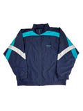 (XL) Vintage Adidas Trainingsjacke in marineblau