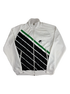 (M) Vintage Nike Air Trainingsjacke in weiß/schwarz
