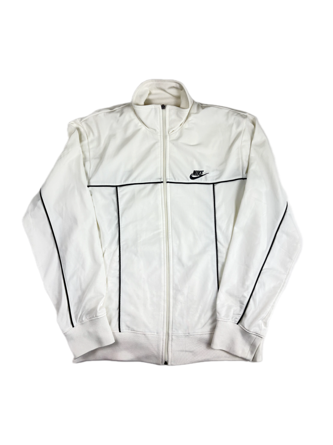 (M) Vintage Nike Trainingsjacke in weiß