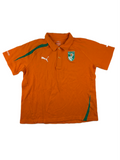 (S) Puma Poloshirt "Elfenbeinküste" in Orange