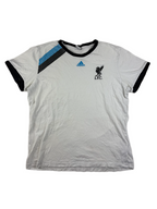 (S) Vintage Adidas T-Shirt "LFC" in weiß