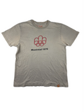 (L) Vintage Nike T-Shirt "Olympia Montreal" in beige