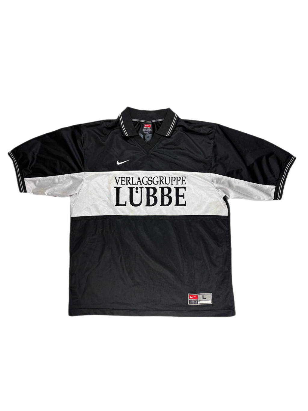 (XL) Vintage Nike Trikot in schwarz