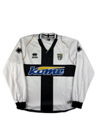 (XS-S) Vintage Parma Langarmtrikot in weiß
