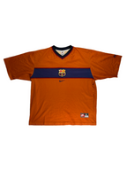 (XL) Vintage Nike Barcelona Trikot in Orange