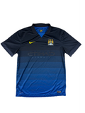 (L) Vintage Nike Manchester City Trikot in Blau