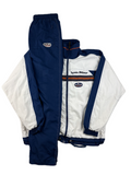 (S-M) Vintage Jako Trainingsanzug in blau & weiß