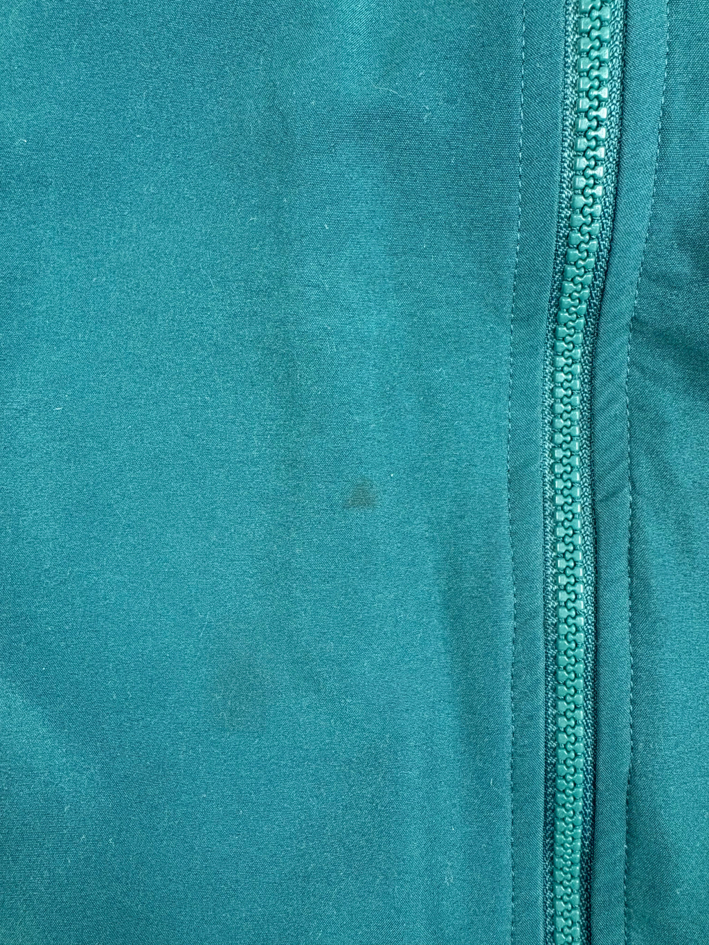 (L) Vintage Adidas Trainingsjacke in schwarz/grün/weiß