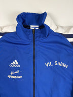 (XL) Vintage Adidas Trainingsjacke in blau/marineblau