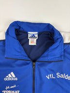 (XL) Vintage Adidas Trainingsjacke in blau/marineblau