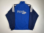 (XL) Vintage Adidas Trainingsjacke in blau/marineblau