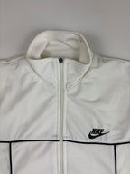 (M) Vintage Nike Trainingsjacke in weiß