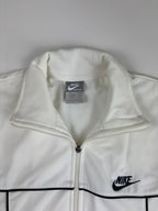 (M) Vintage Nike Trainingsjacke in weiß