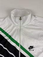 (M) Vintage Nike Air Trainingsjacke in weiß/schwarz