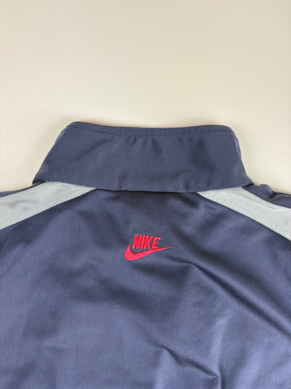 (M) Vintage Nike Trainingsjacke in silber/pink/lila
