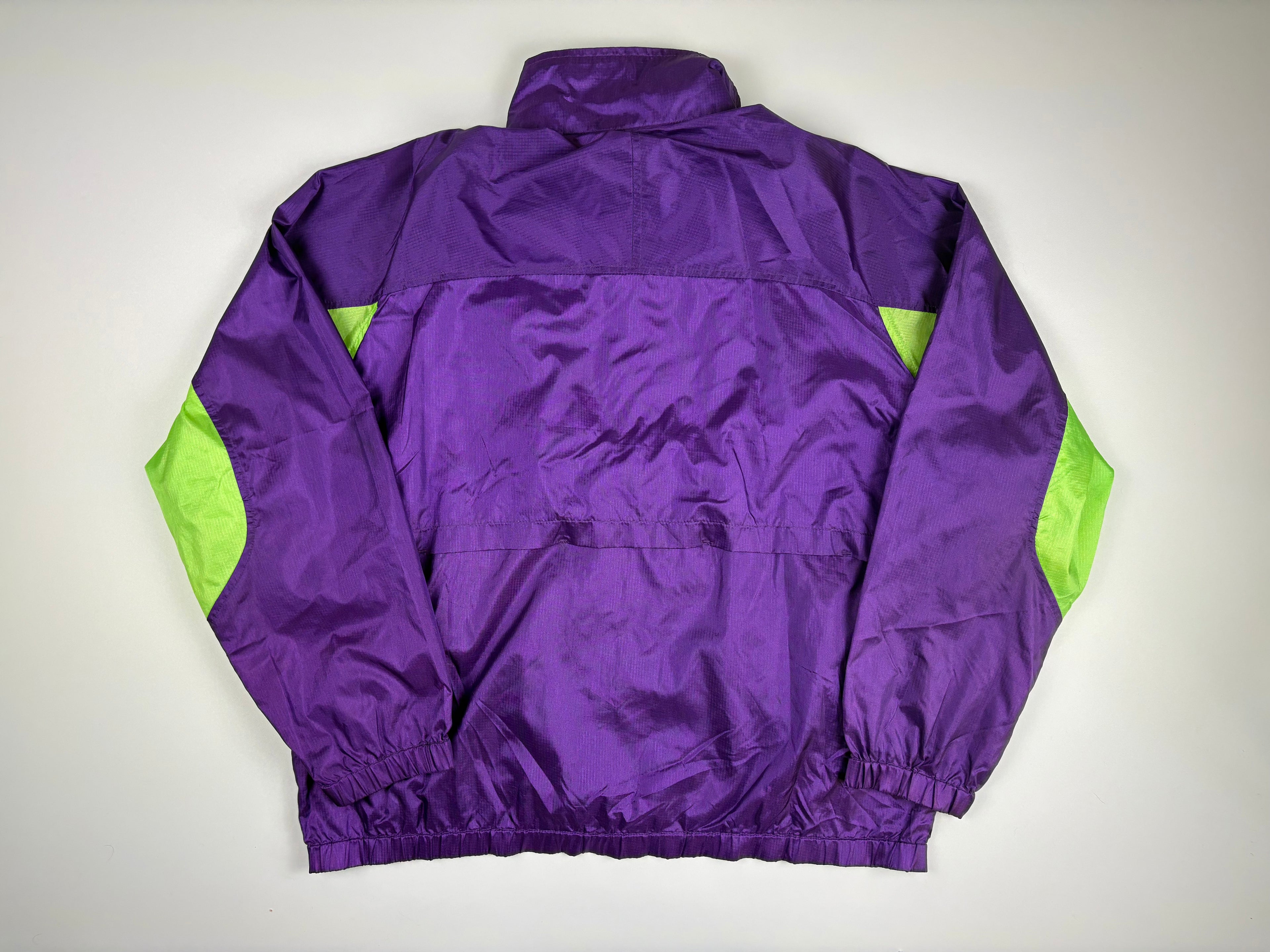 (L-XL) Vintage USA Olympia Trainingsjacke in lila