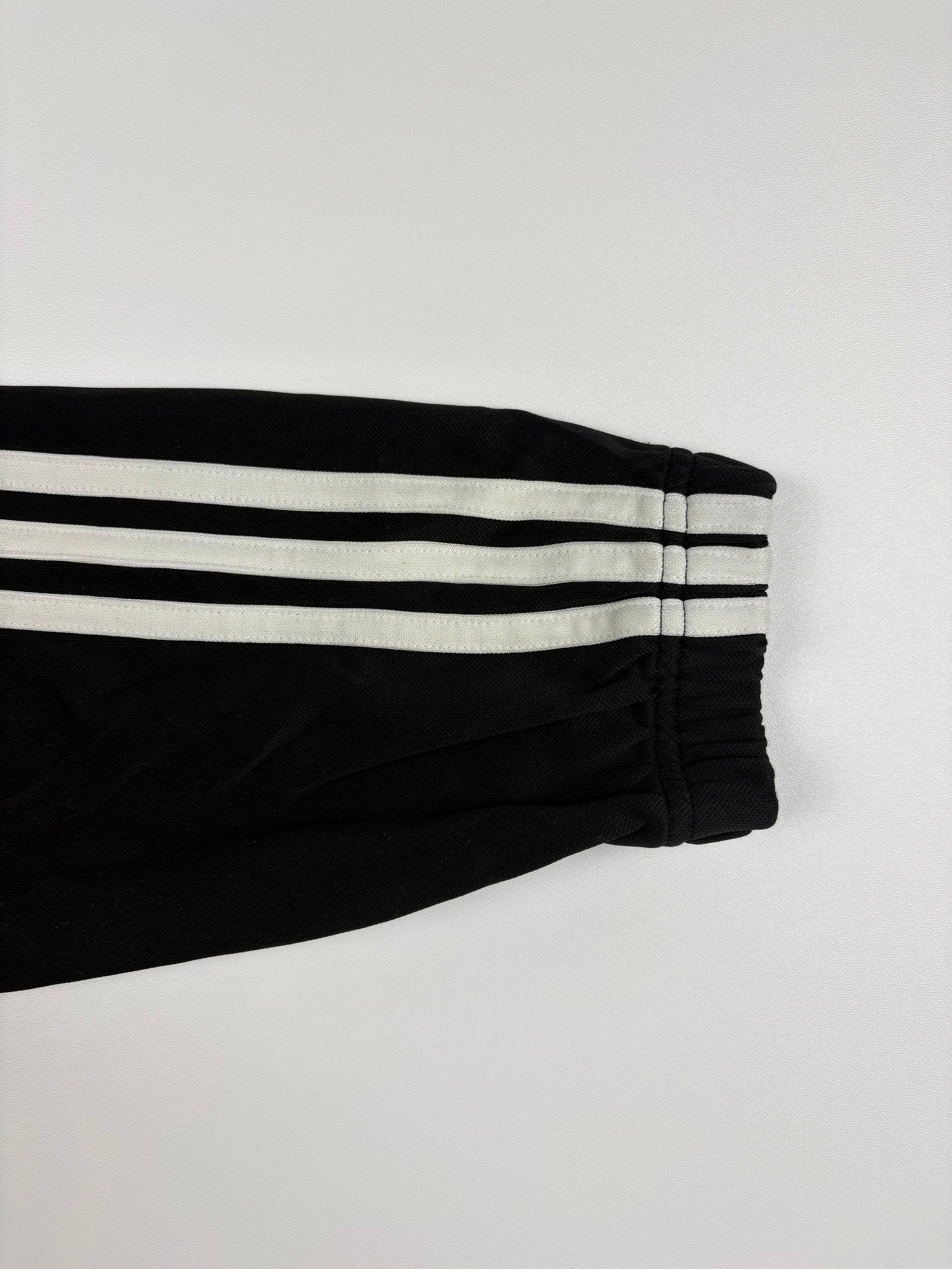 (M-L) Vintage Adidas FC Bayern Trainingsjacke in schwarz
