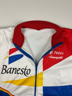 (L) Vintage Banesto Trainings/Fahrradjacke