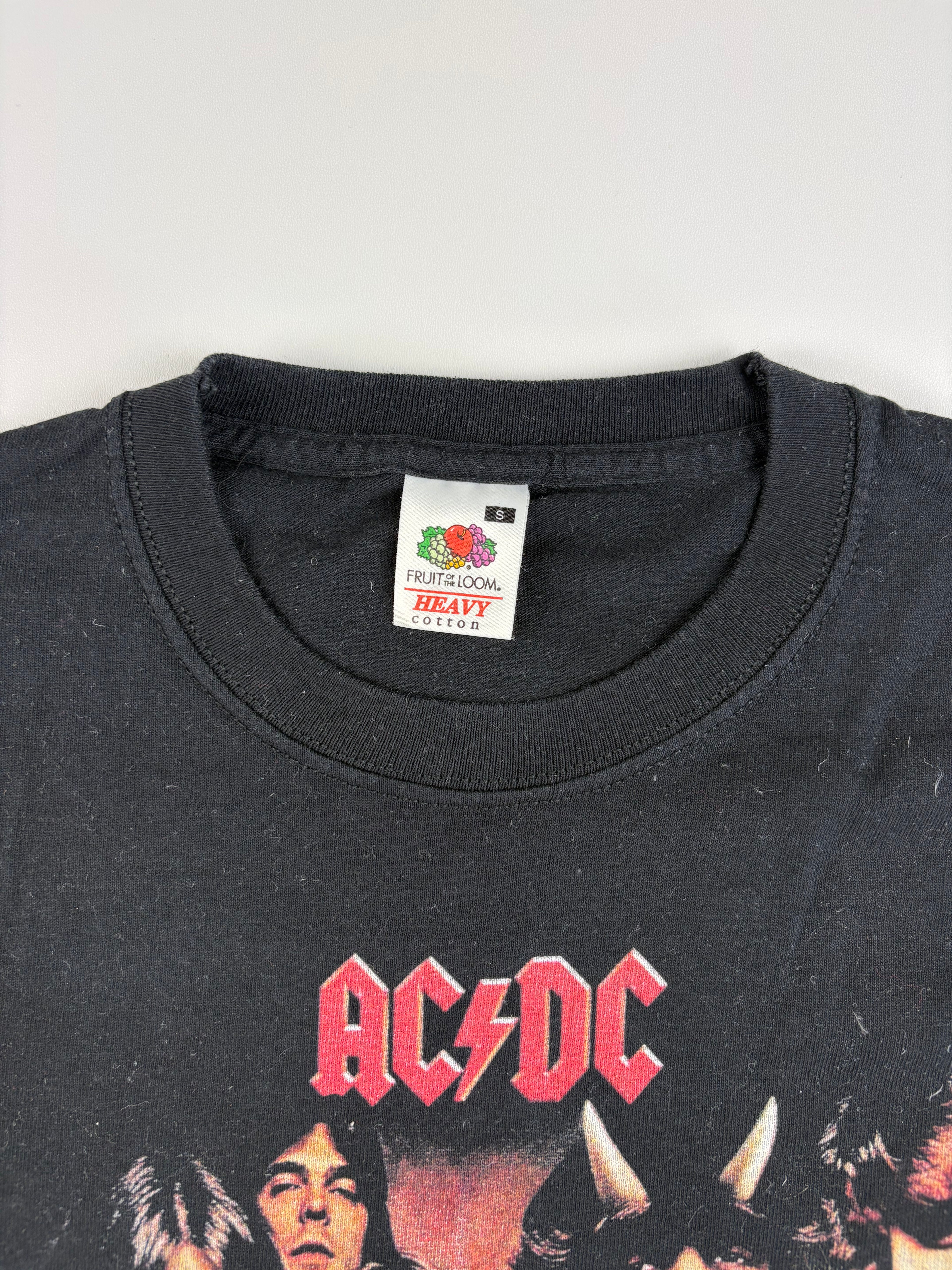 (XS-S) Vintage ACDC T-Shirt "Highway to Hell" in schwarz