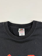 (M-L) ACDC T-Shirt  Backprint "In Rock we trust" in schwarz