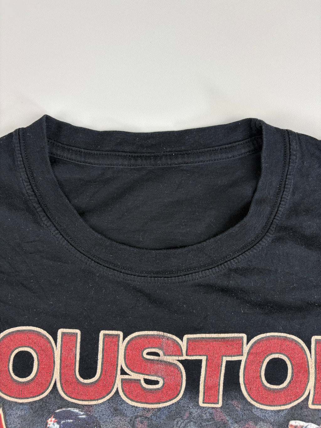 (M-L) Baseball T-Shirt "Houston Astros" in schwarz