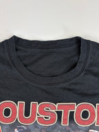 (M-L) Baseball T-Shirt "Houston Astros" in schwarz