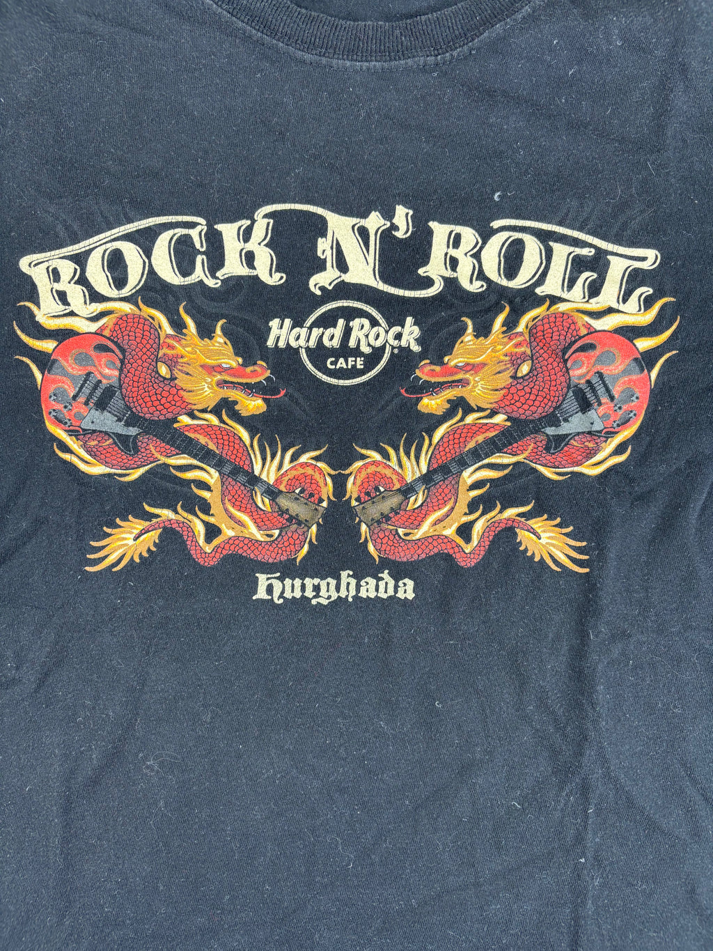 (S-M) Hard Rock Cafe T-Shirt in schwarz