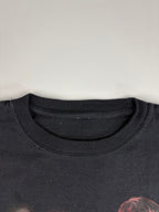 (M-L) T-Shirt Messi-Print in schwarz