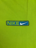 (L-XL) Vintage Nike T-Shirt mit Backprint in grün