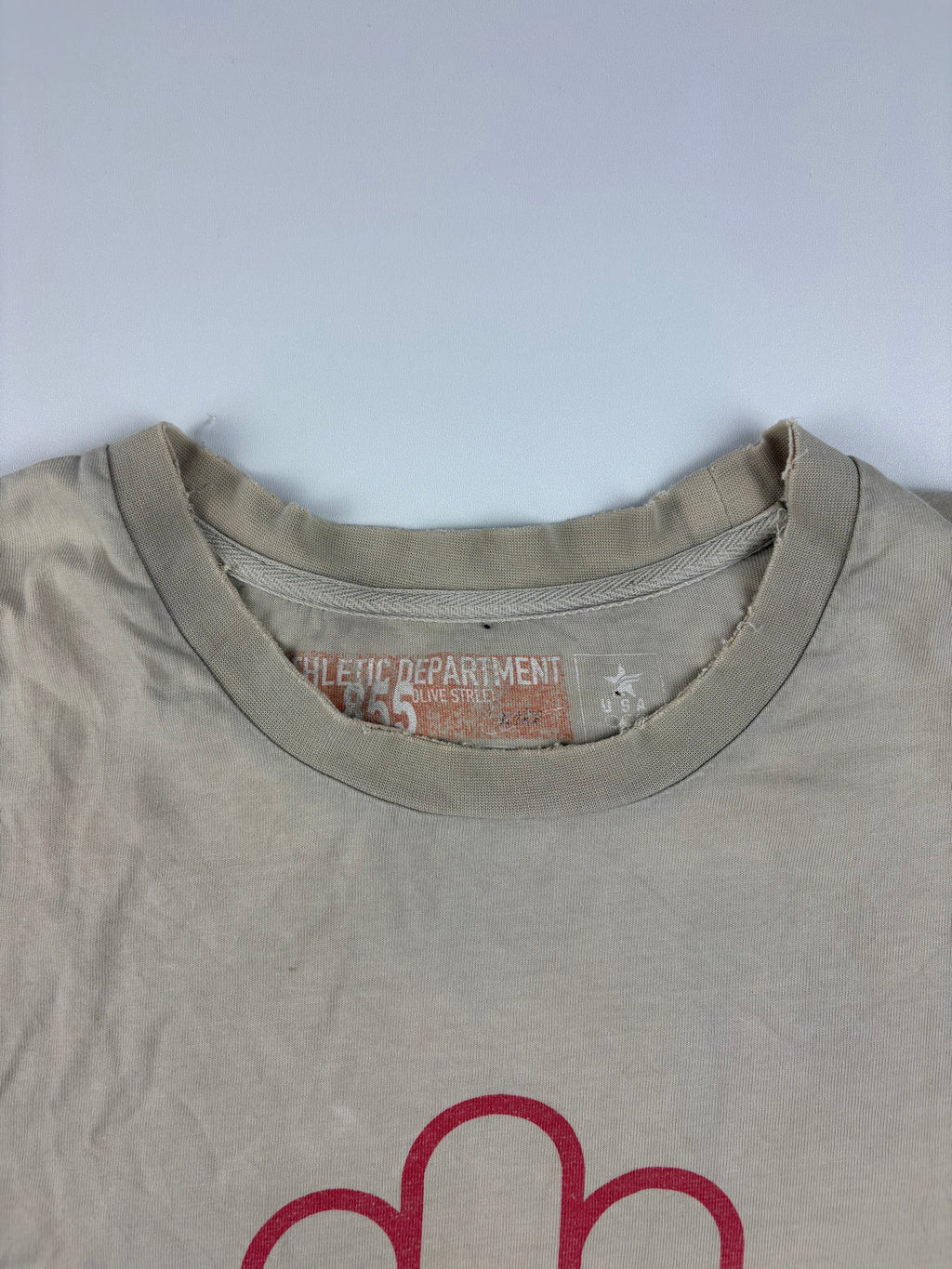 (L) Vintage Nike T-Shirt "Olympia Montreal" in beige