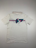 (XS) Vintage Adidas Poloshirt in weiß