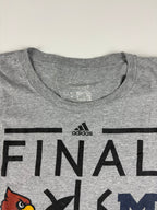 (XL) Vintage Adidas T-Shirt "Final Four" in Grau