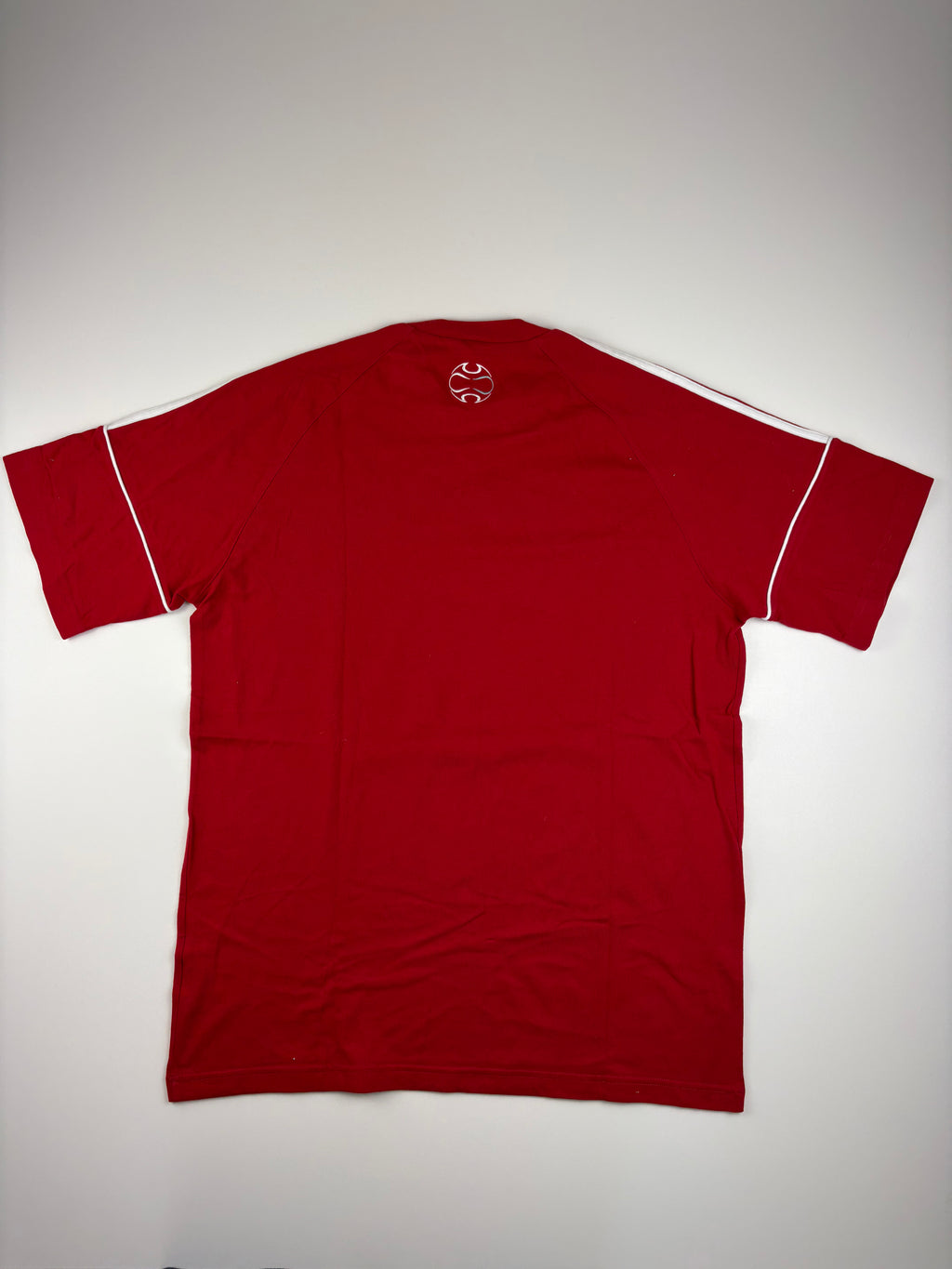 (XL) Vintage Adidas T-Shirt in rot