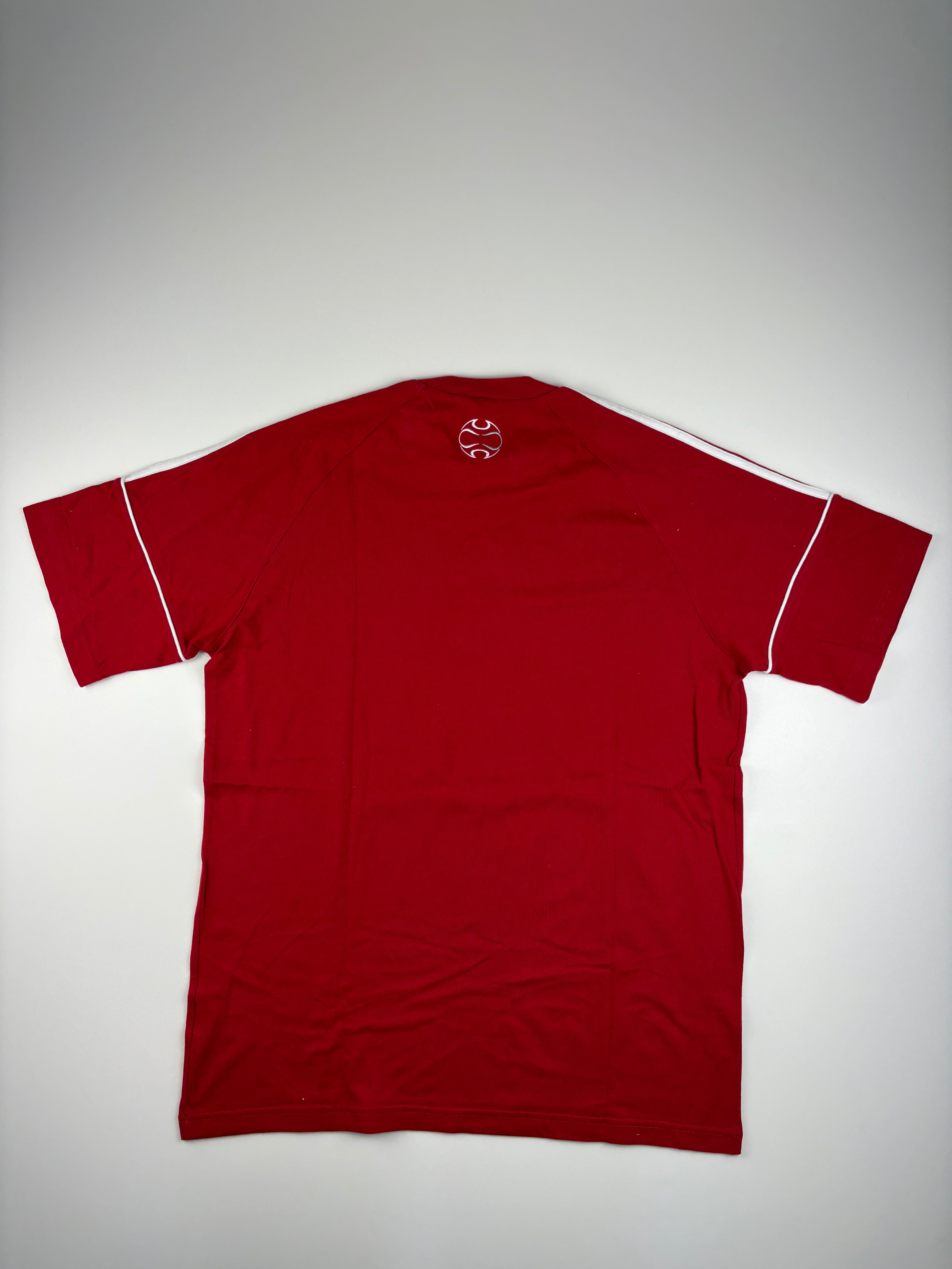 (XL) Vintage Adidas T-Shirt in rot