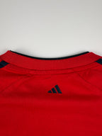 (L) Vintage Adidas T-Shirt in rot