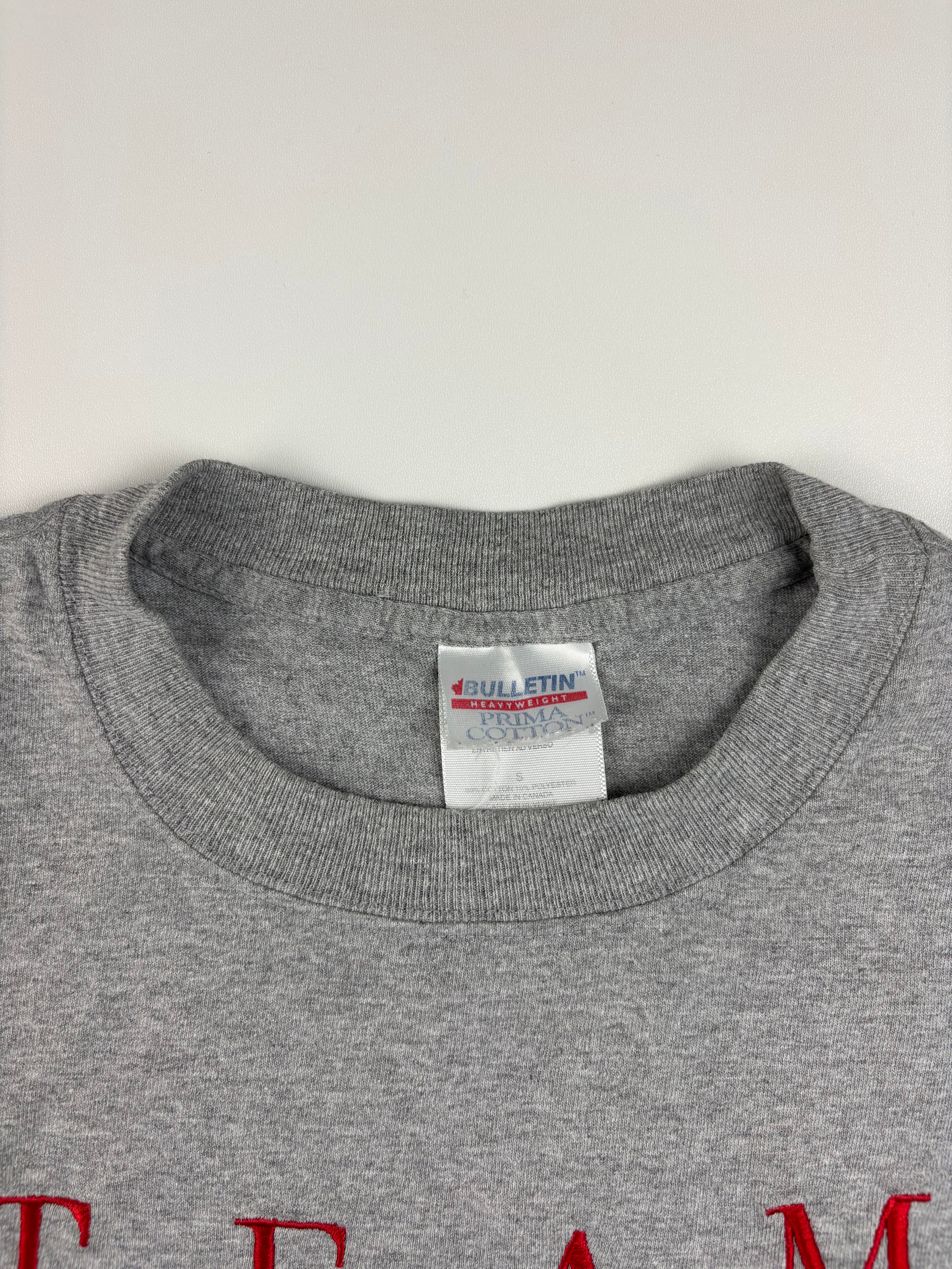 (S) Vintage T-Shirt "Team Canada Eishockey" in grau
