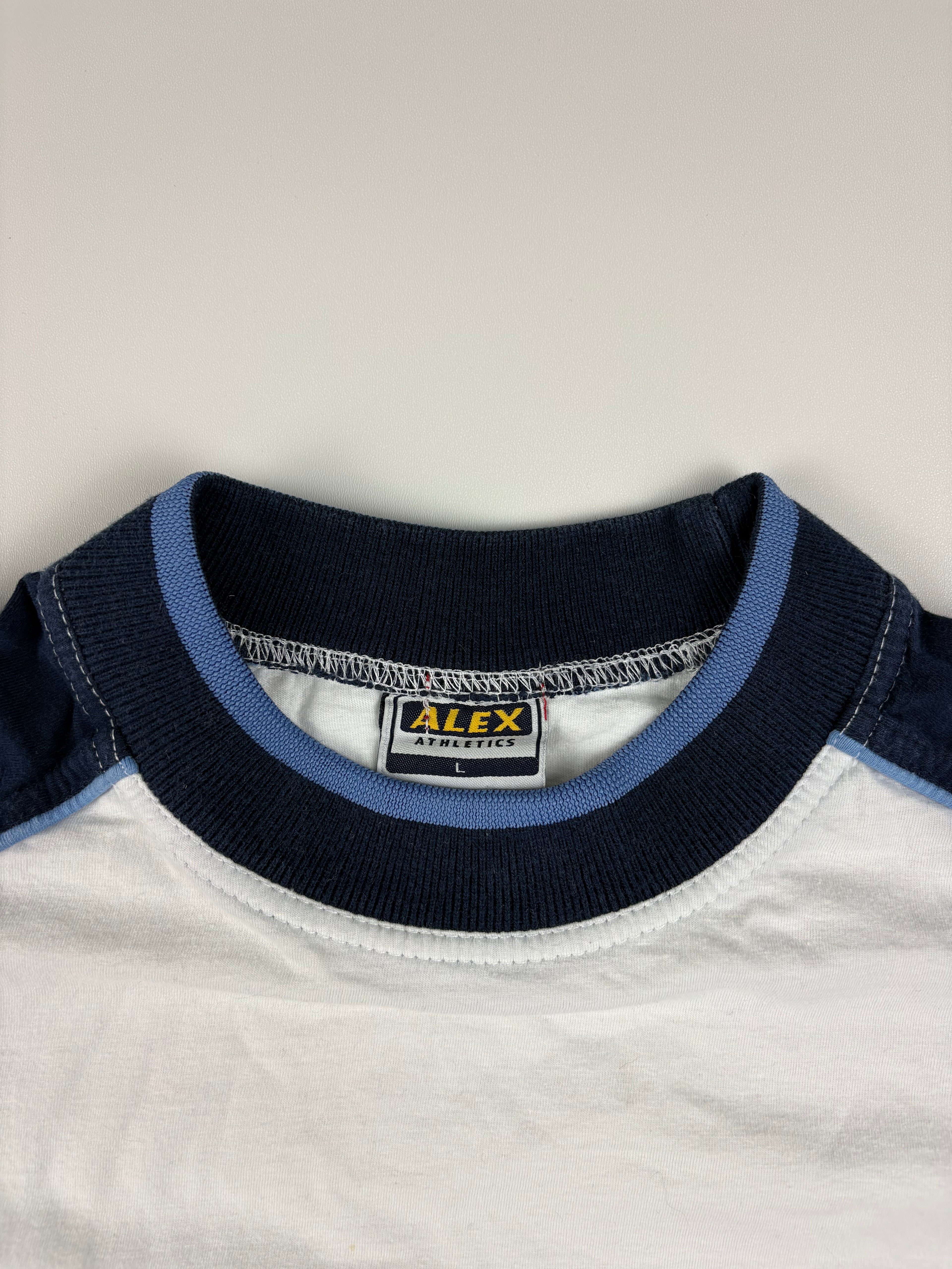 (L) Vintage T-Shirt in weiß
