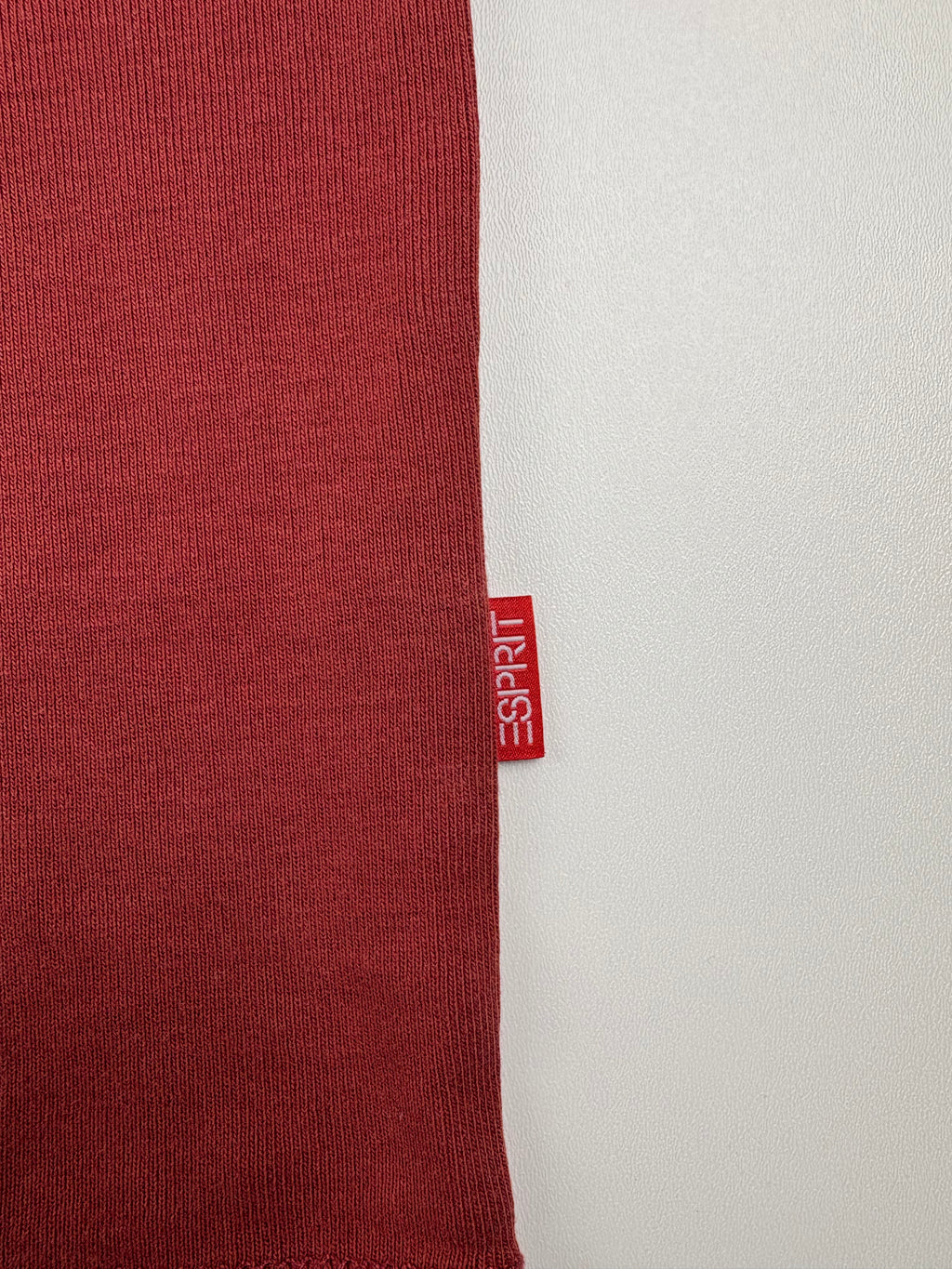 (S) Vintage Espirt T-Shirt in weinrot