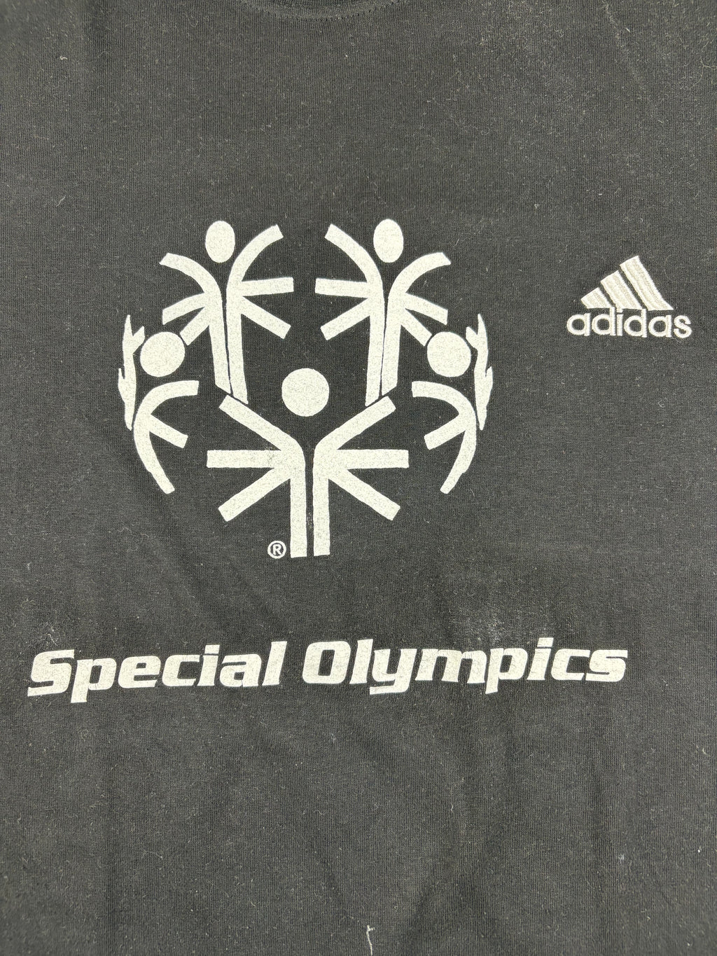 (XL-XXL) Vintage Adidas T-Shirt "Special Olympics " in schwarz