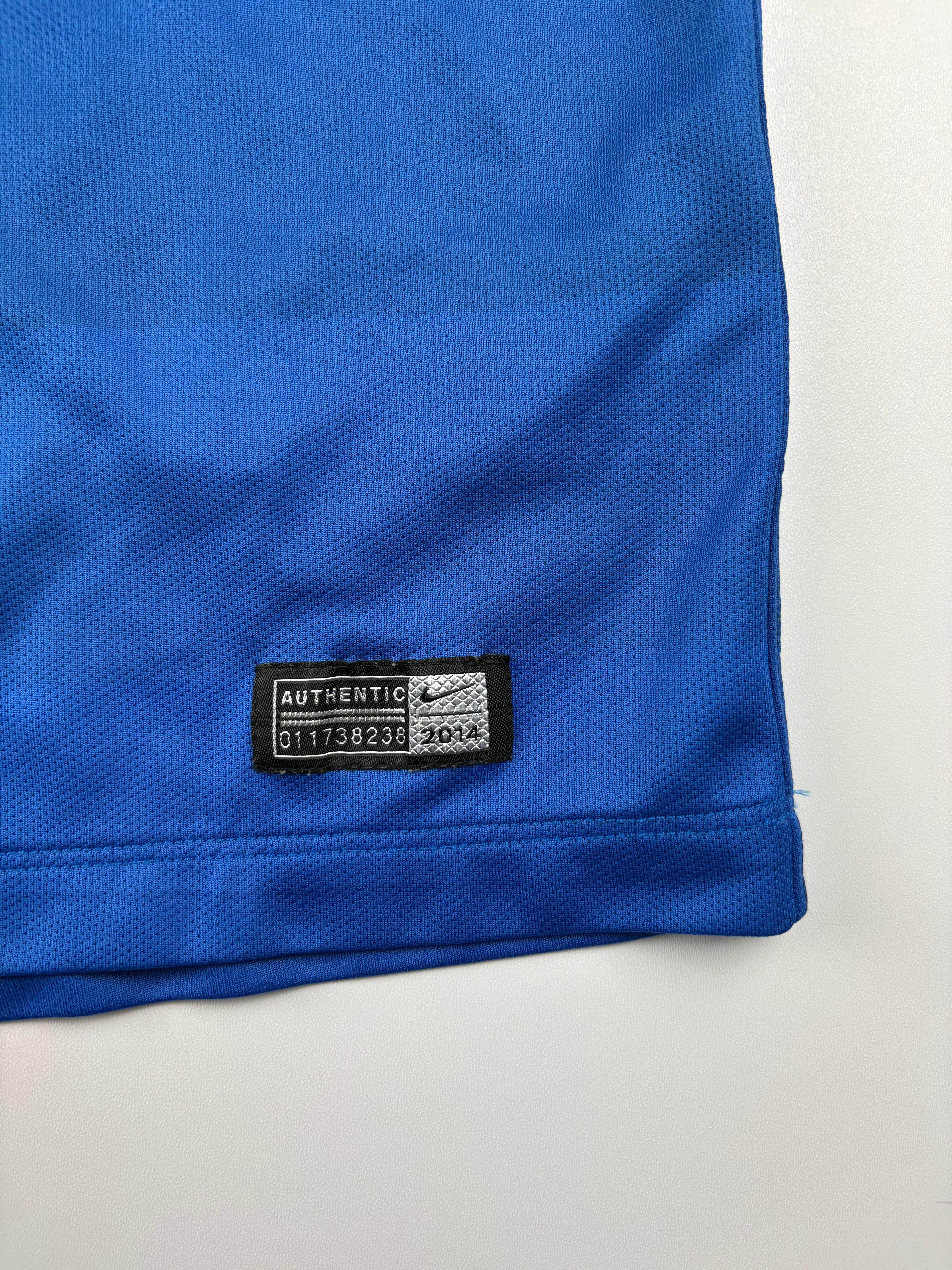 (L) Vintage Nike Manchester City Trikot in Blau