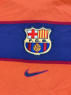 (XL) Vintage Nike Barcelona Trikot in Orange