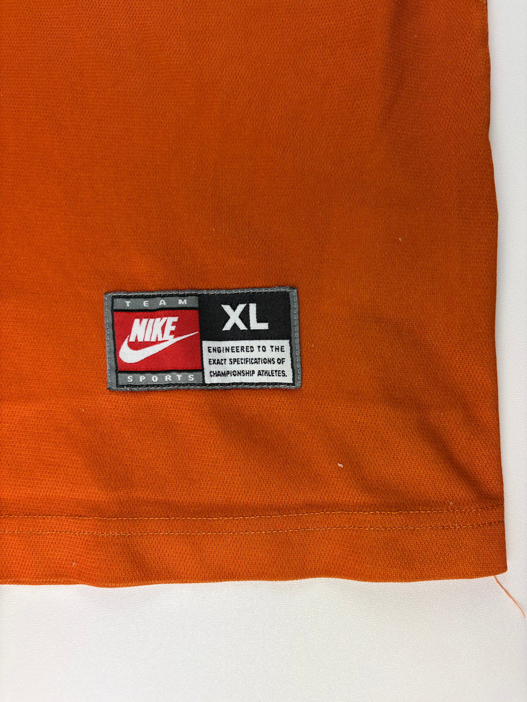 (XL) Vintage Nike Barcelona Trikot in Orange