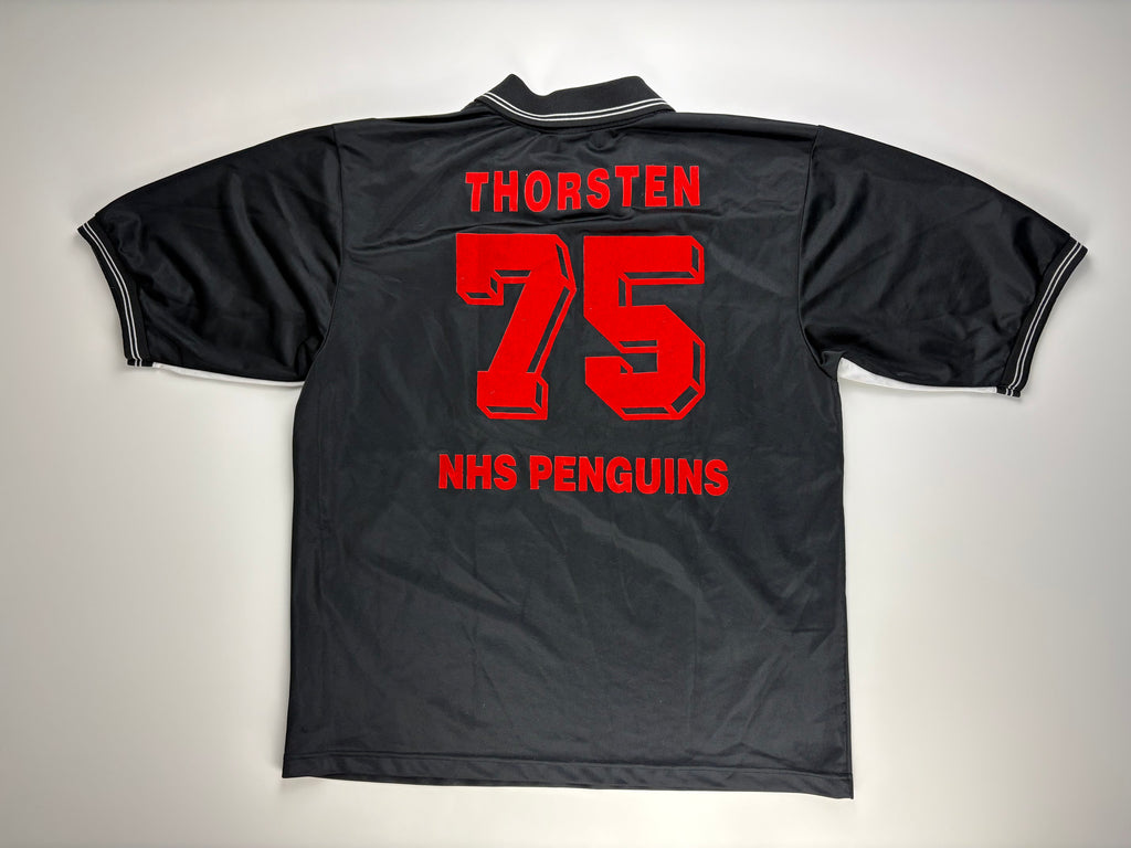 (XL) Vintage Nike Trikot in schwarz