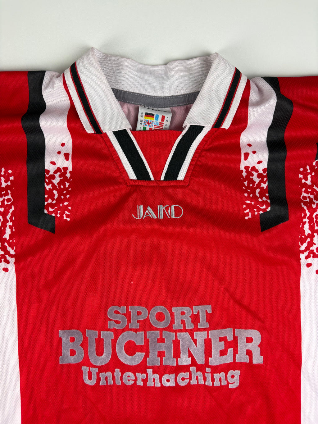 (XL-XXL) Vintage Jako Trikot in rot