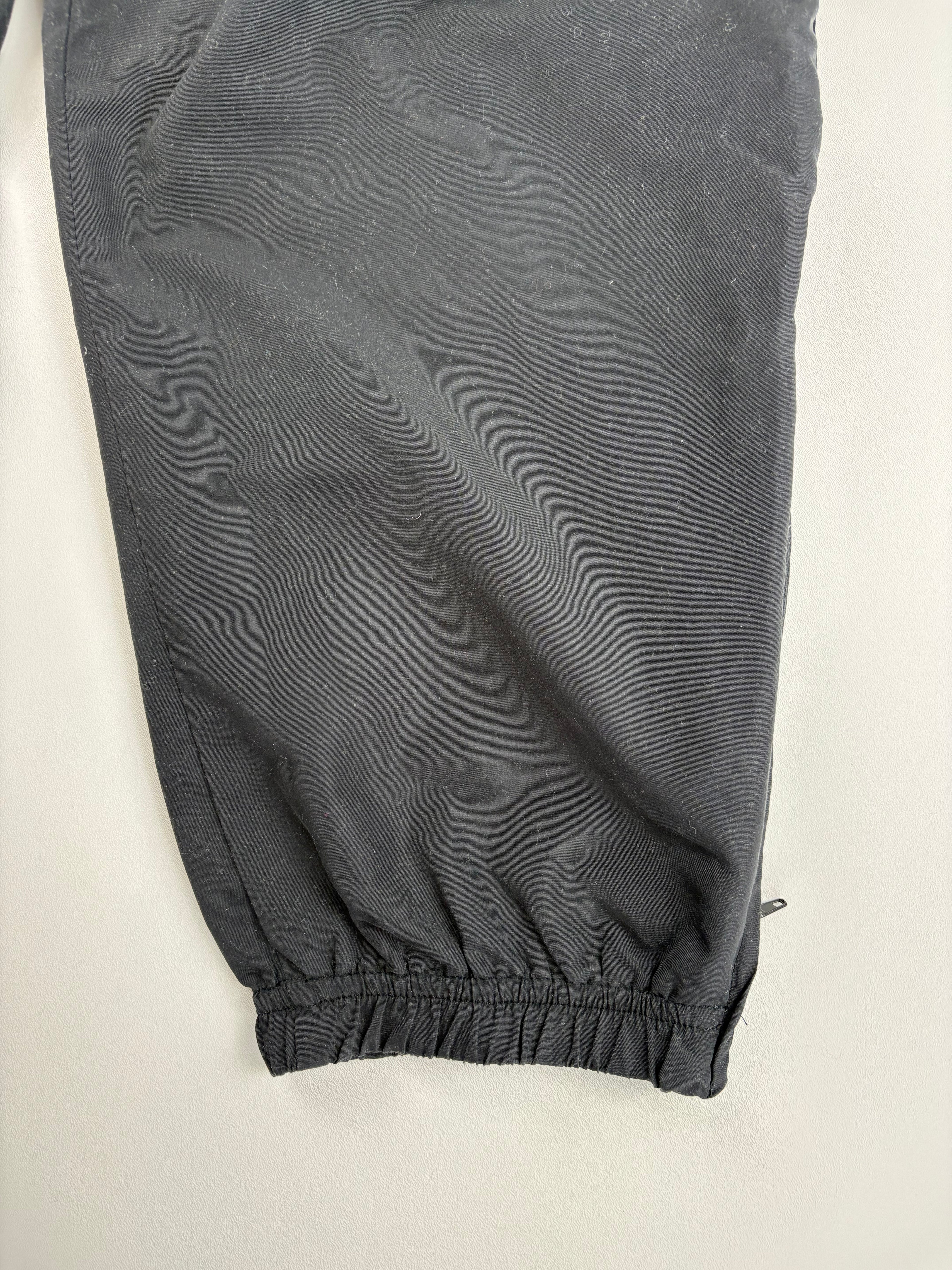 (L-XL) Vintage Trackpants in schwarz