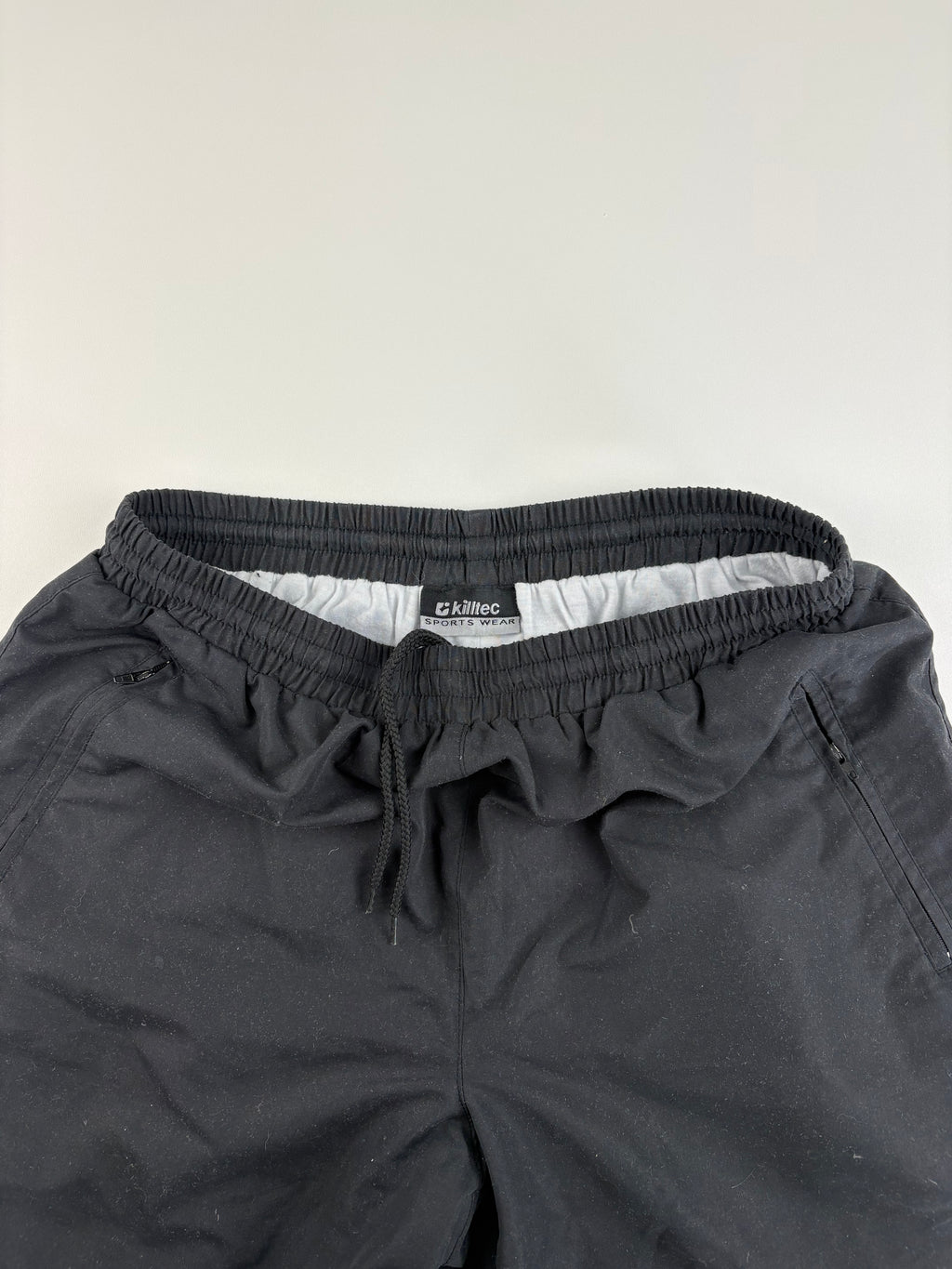 (L-XL) Vintage Trackpants in schwarz