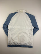 (S-M) Vintage Adidas Trainingsanzug in weiß & blau