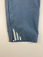 (S-M) Vintage Adidas Trainingsanzug in weiß & blau