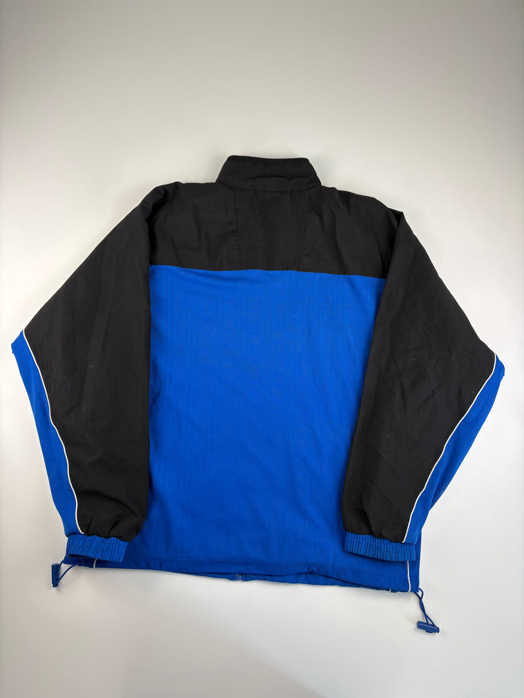 (XL) Vintage Adidas Trainingsanzug in Blau & schwarz